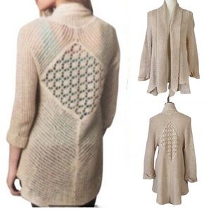 CAbi Cardigan linen blend